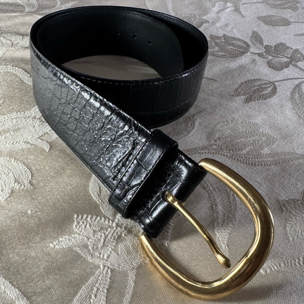 Eddie Bauer Alligator Grain Belt
